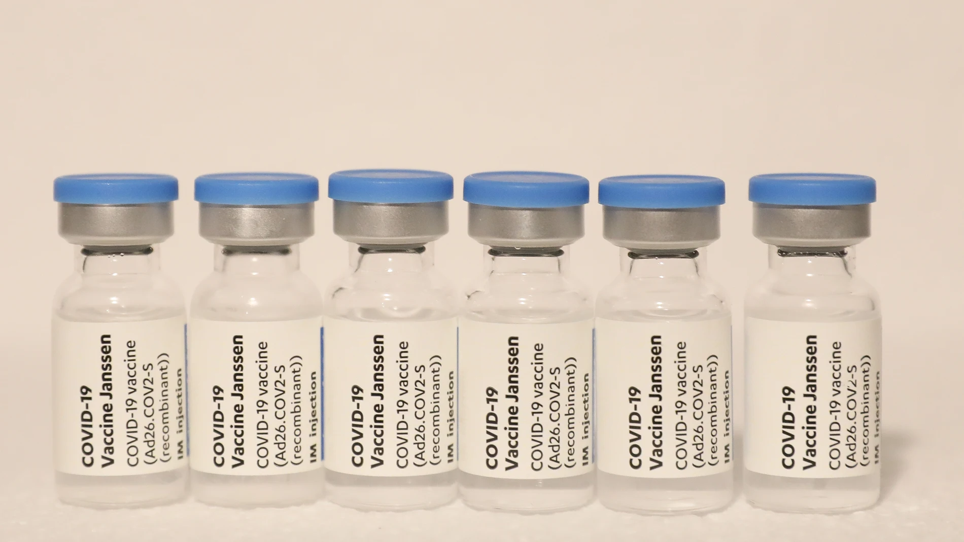 Varios viales de la vacuna de Janssen contra el Covid-19