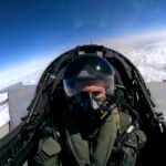 Un piloto español a los mandos de un Eurofighter del Ala 14