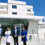 Equipo directivo del nuevo hospital de Soria