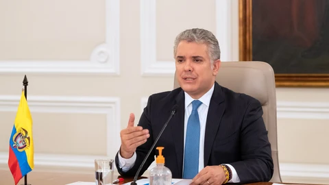El presidente de Colombia, Iván DuquePRESIDENCIA COLOMBIA (Foto de ARCHIVO)10/08/2020