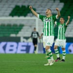 Guido Rodríguez con el Real Betis.