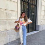Marta Vidaurreta con los vaqueros de Pull&Bear que mejor sientan.