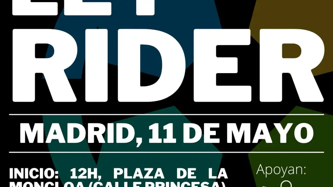 Cartel de la manifestación