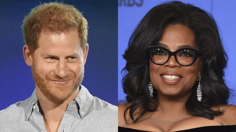 El príncipe Harry y Oprah Winfrey, unidos por la salud mental