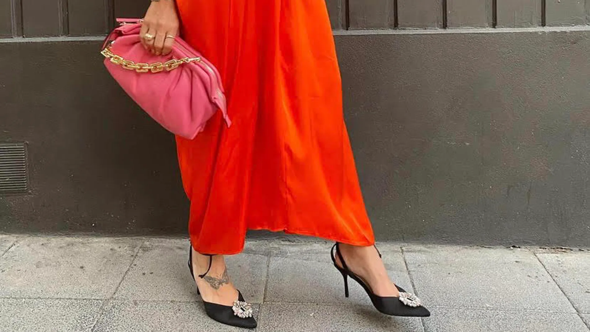 Laura Eguizabal con los tacones joya de Zara que llevarían en Sexo en Nueva York.