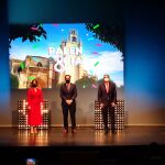 El alcalde de Palencia, Mario Simón, el teniente de alcalde Alfonso Polanco y la concejala de Cultura, Laura Lombraña, presentan la nueva Estrategia de Turismo