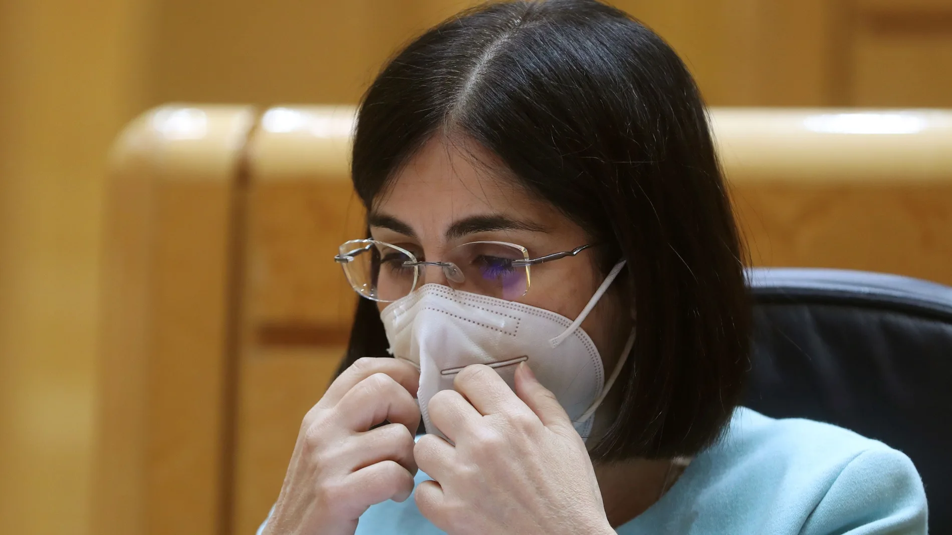 La ministra de Sanidad, Carolina Darias
