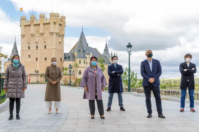Masterchef Celebrity graba en el entorno del Alcázar la primera prueba de exteriores de la sexta temporada