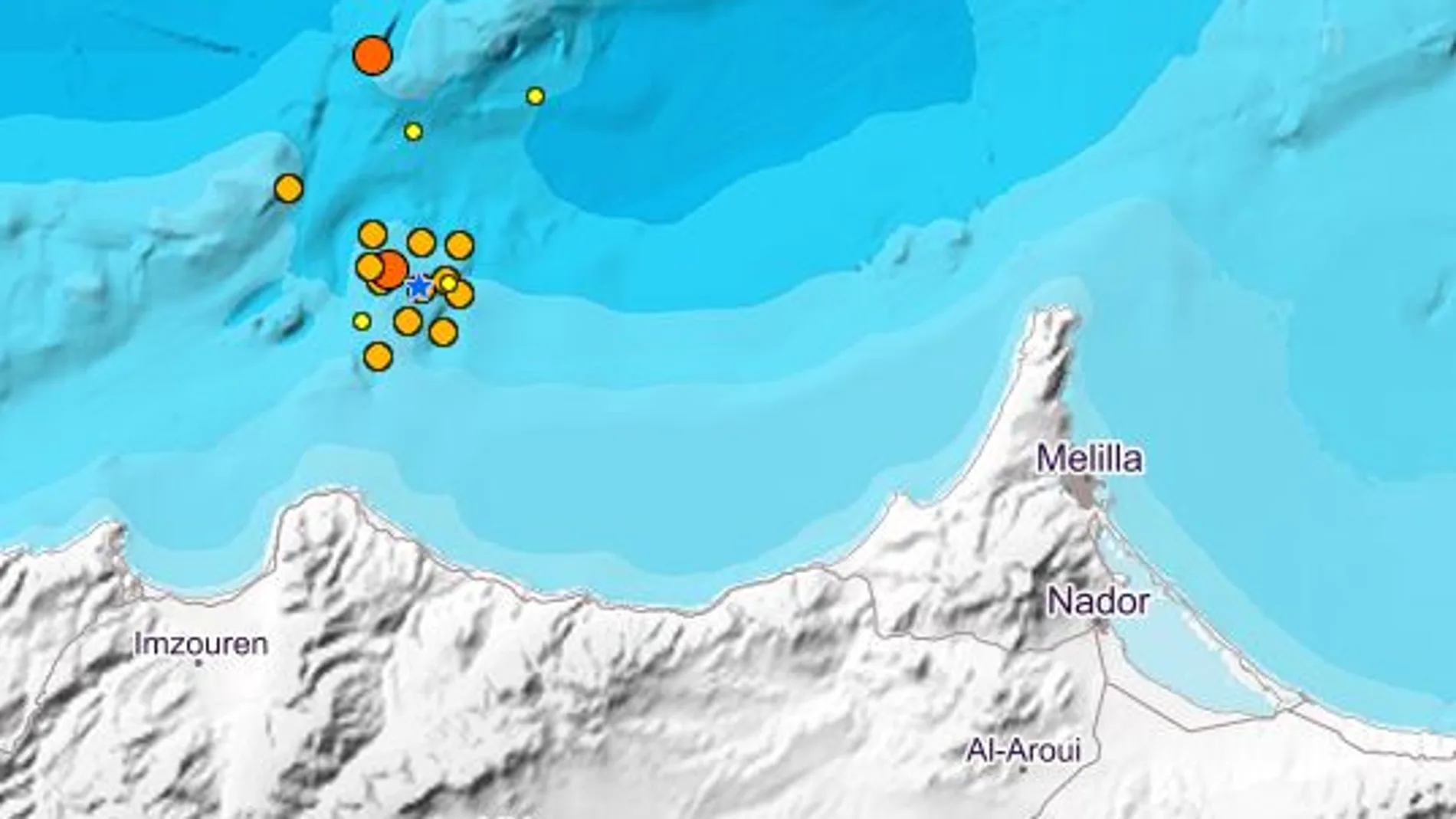 Se han producido multitud de réplicas con magnitudes que oscilan entre 2 y 3