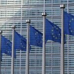 En la imagen, varias banderas de la UE | Fuente: GUILLAUME PERIGOIS/UIMP