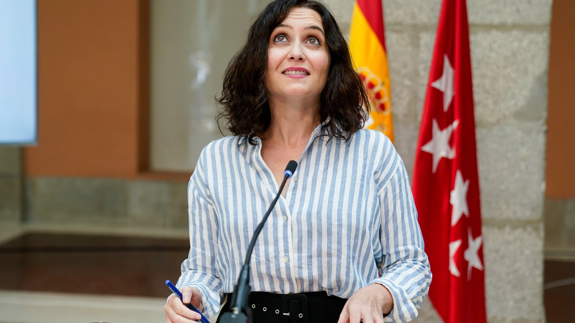 La presidenta de la Comunidad de Madrid en funciones, Isabel Díaz Ayuso.