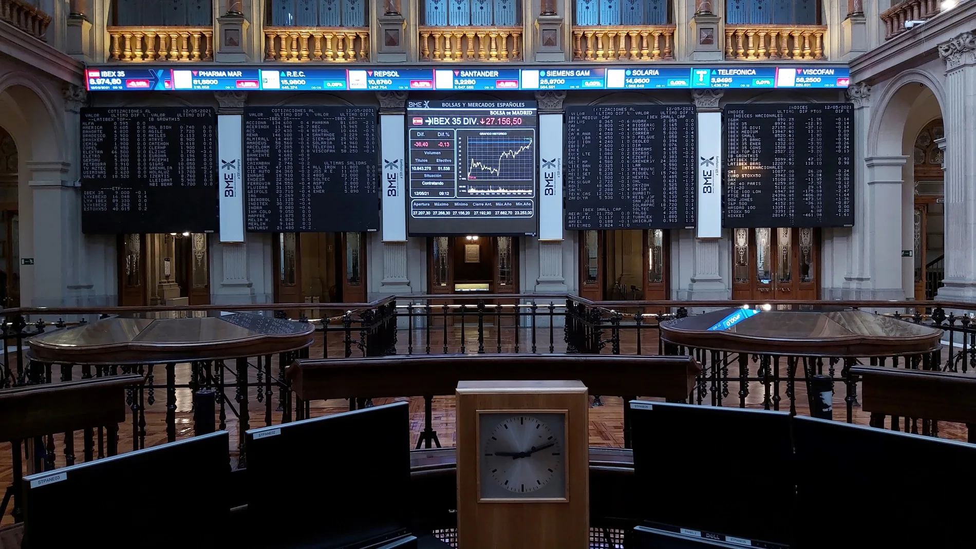La Bolsa española ha abierto este miércoles plana