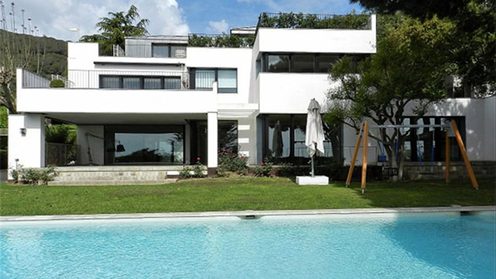 Imagen de la casa que Pep Guardiola y su mujer han comprado por 10 millones de euros.