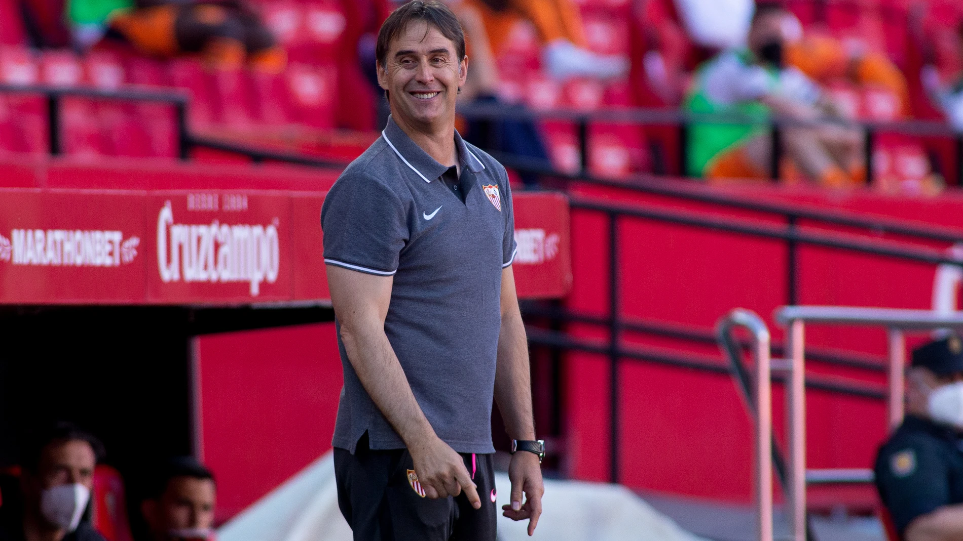 Julen Lopetegui, entrenador del Sevilla.