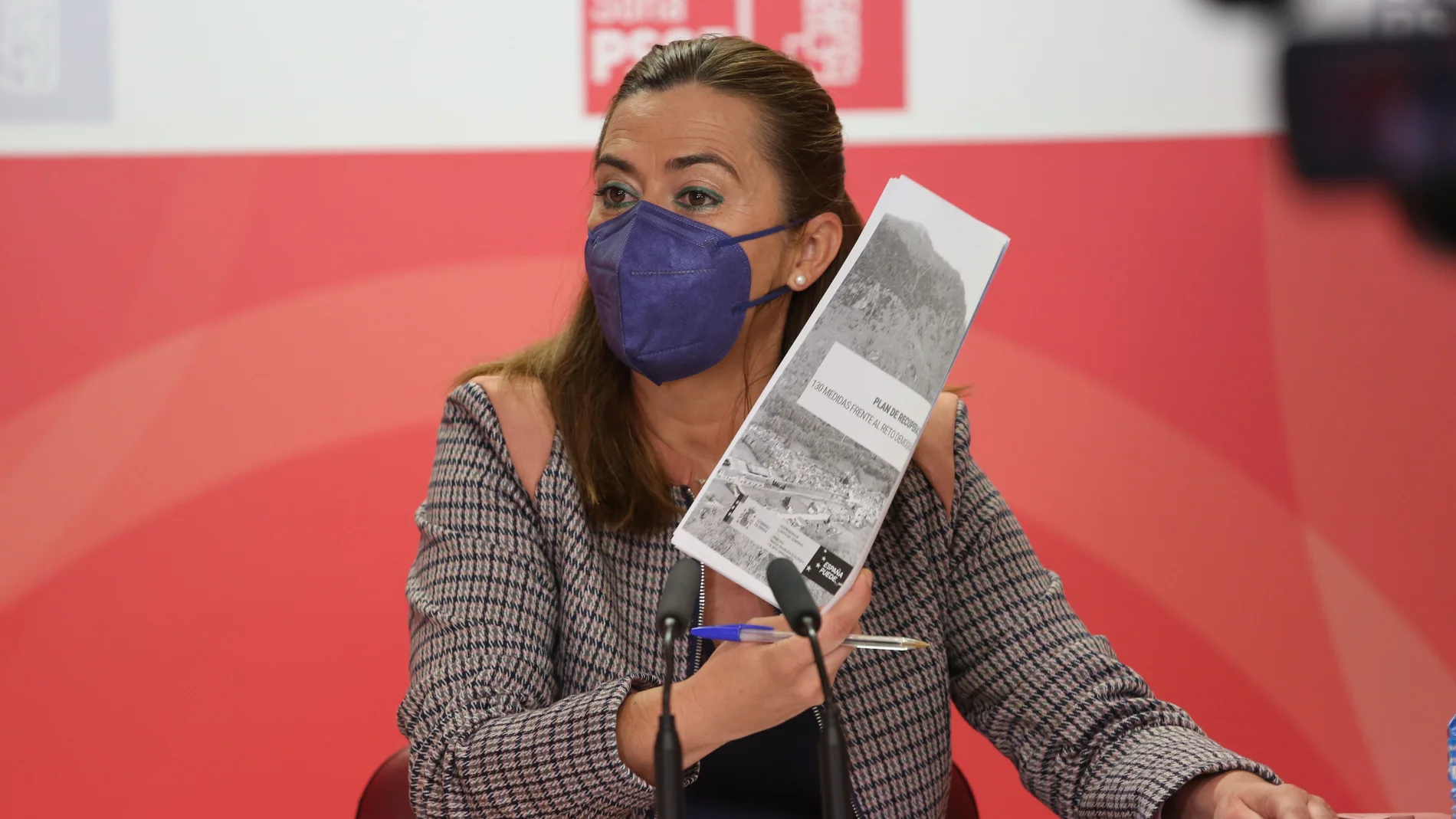 La vicesecretaria regional del PSOE, Virginia Barcones