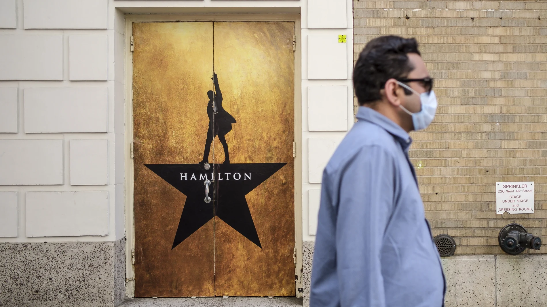 «Hamilton», el musical que más factura en Broadway, «El rey león» y «Wicked» han anunciado su regreso a Nueva York para el 14 de septiembre - EFE/EPA/JUSTIN LANE