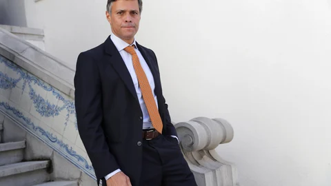 Leopoldo Lopez en Lisboa
