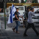 Judíos en la ciudad israelí de Lod