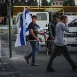 Judíos en la ciudad israelí de Lod
