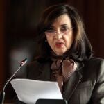 La dimitida ministra de Exteriores de Colombia, Claudia Blum