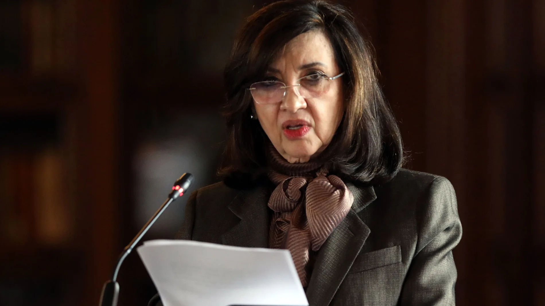 La dimitida ministra de Exteriores de Colombia, Claudia Blum