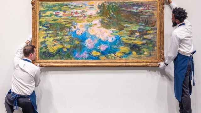 Los nenúfares de Monet que se subastaron anoche en Sotheby's
