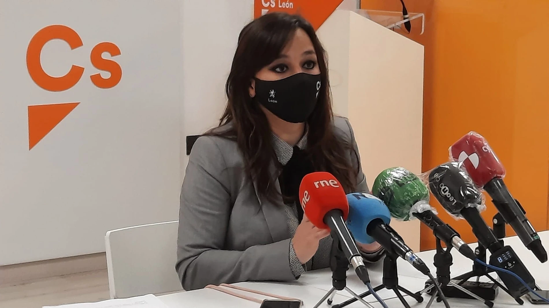 La coordinadora regional de Ciudadanos, Gemma Villarroel,