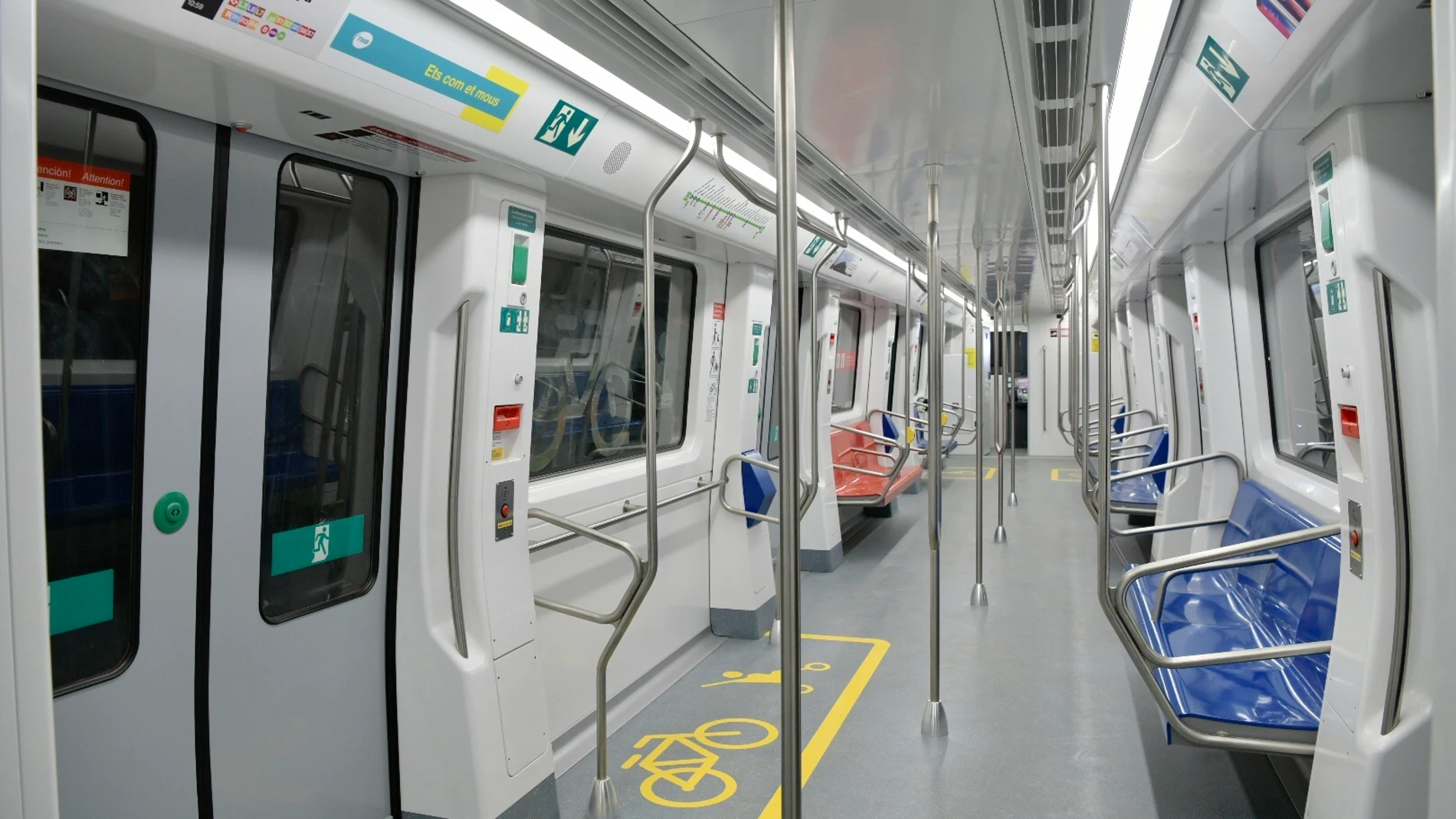 TMB incorporará nuevos trenes accesibles en la L1 y L3 del Metro en 2022.TMB14/05/2021
