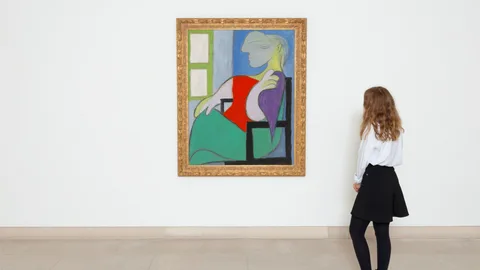 Femme assise près d’une fenêtre (Marie-Thérèse)