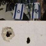 Una casa en Ashkelon (Israel) dañada por un cohete lanzado desde Gaza