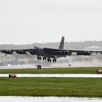 Un bombardero de EEUU B-52 Stratofortress