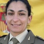 Imagen de Débora Grau difundida por el Ejército de Tierra