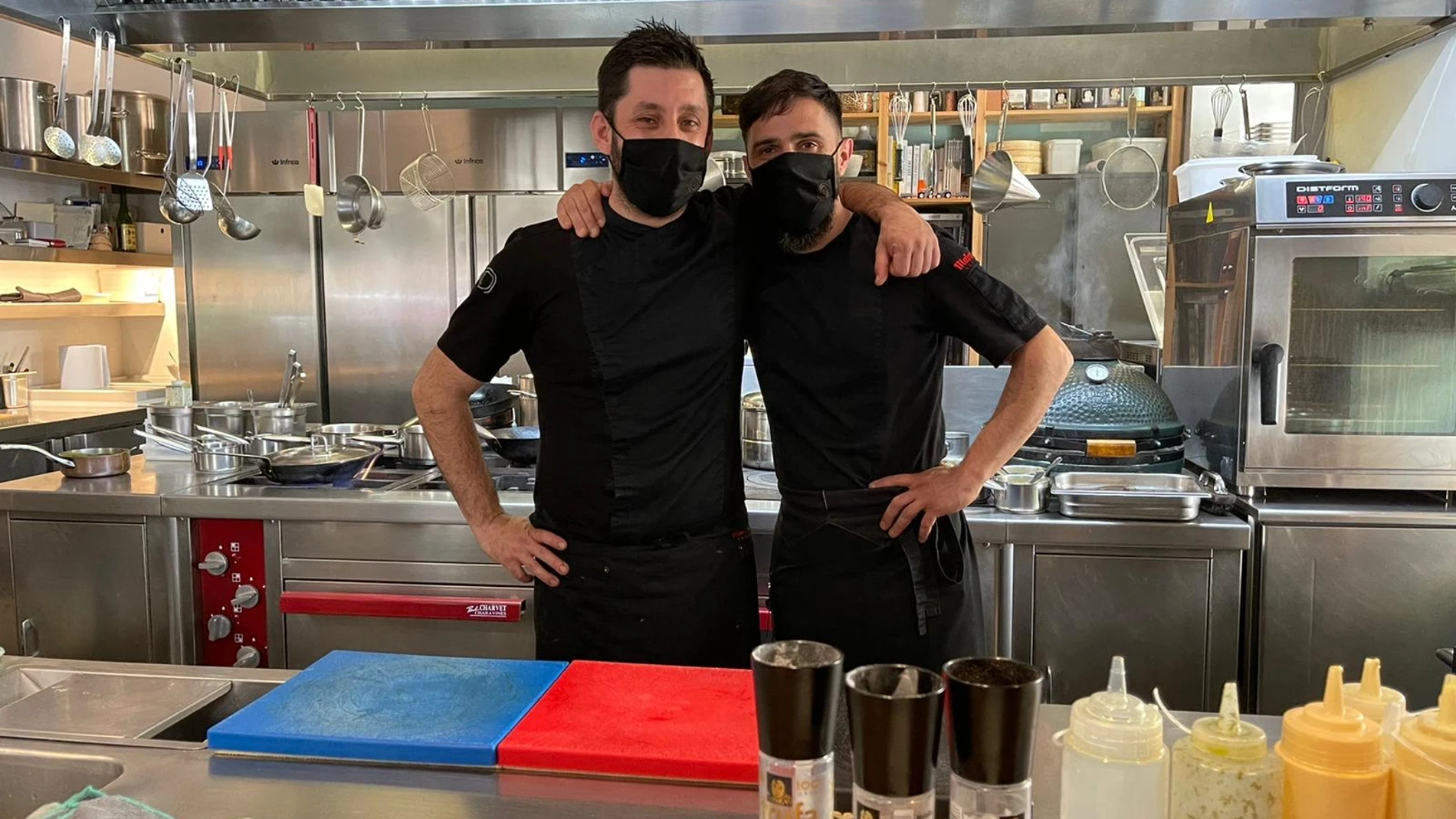 Alberto Calleiros y Javier Prados, del restaurante Open Alicante