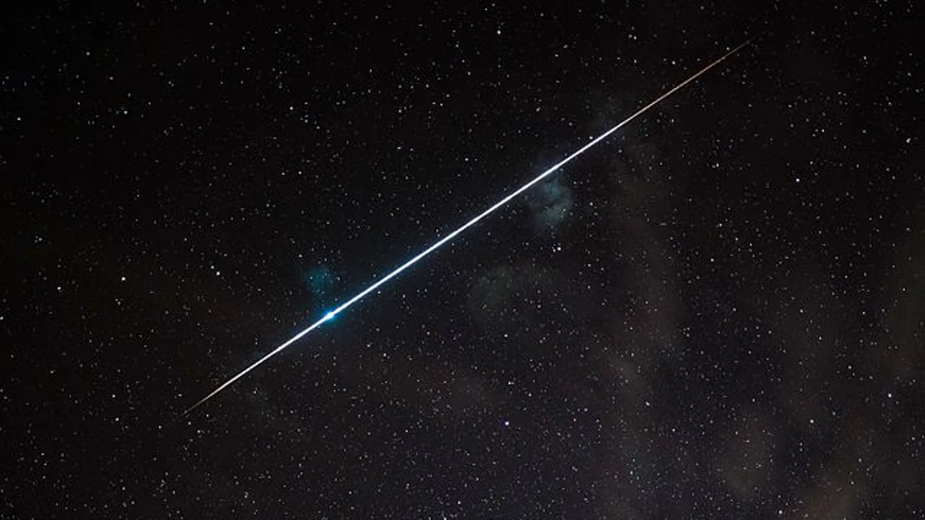 Un meteoro fotografiado desde Cerdeña.