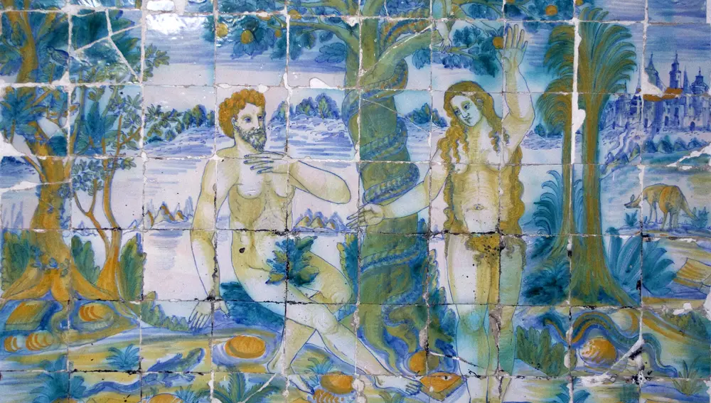 Azulejos de la Basílica del Prado en Talavera de la Reina.