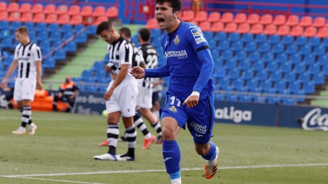 Carles Aleñá con el Getafe.