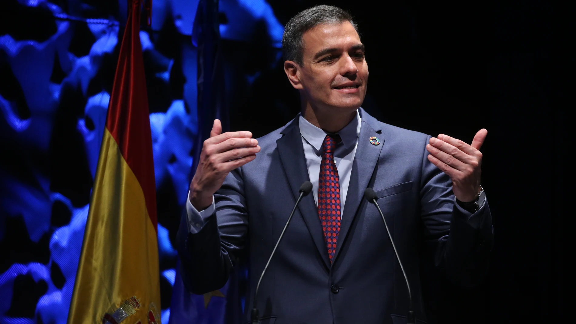 El presidente del Gobierno, Pedro Sánchez