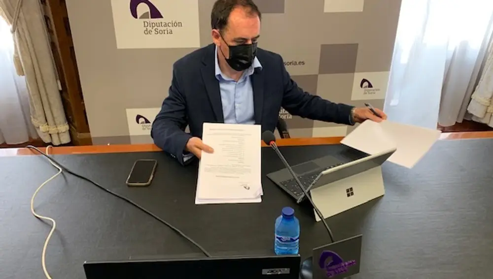 El presidente de la Diputación, Benito Serrano.EUROPA PRESS.17/05/2021