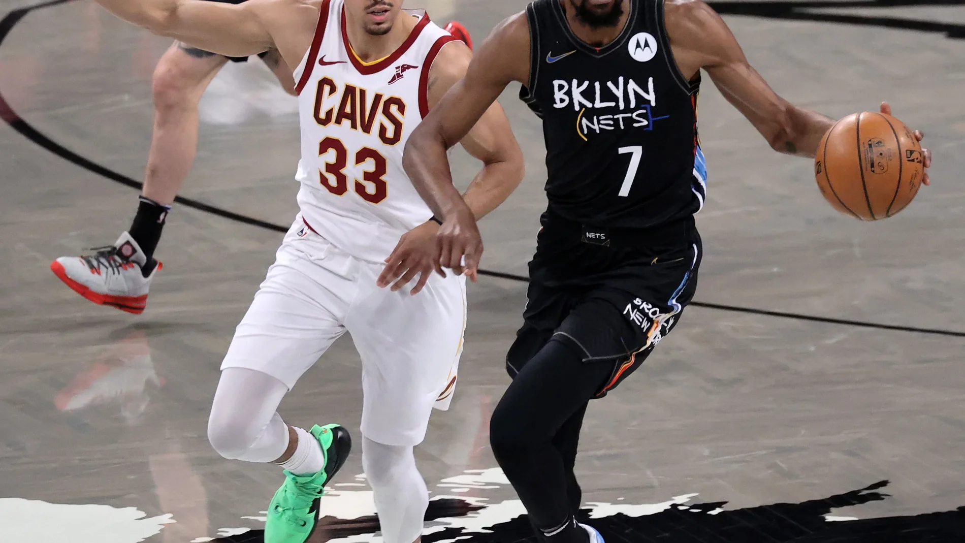 Kevin Durant, durante el partido contra Cleveland Cavaliers