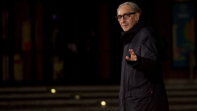 Franco Battiato en el festival Internacional de Cine de Roma, en 2019