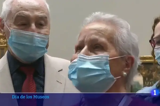 Josefa, la anciana de 92 años viral en las redes tras romper a llorar al ver Las Meninas por primera vez 