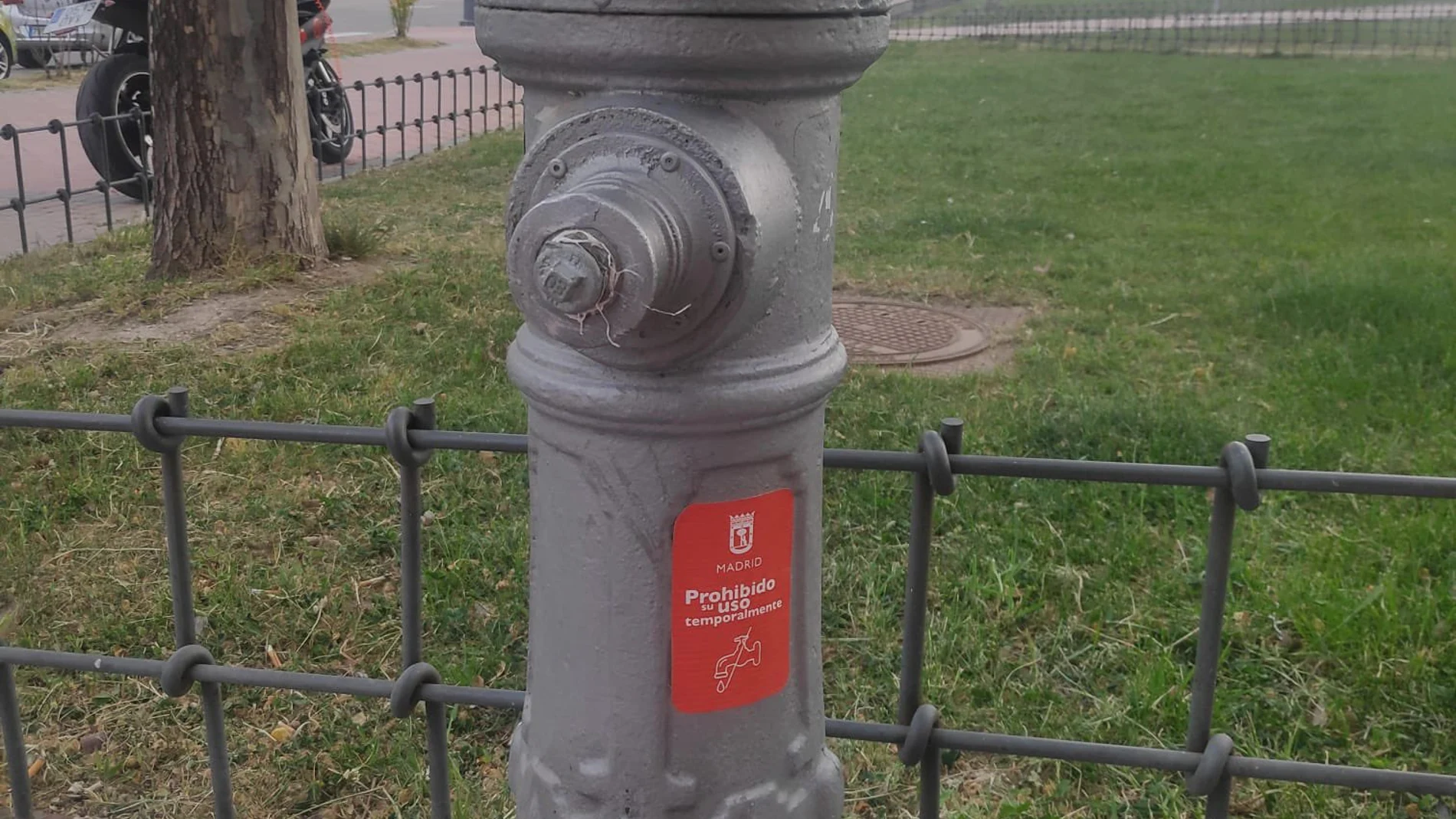 Fuente de agua potable en Madrid