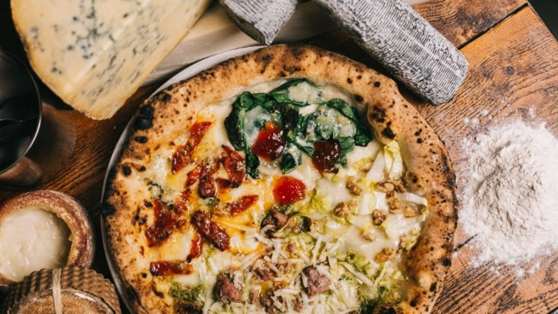 La pizza Formaggi di Formaje está disponible en Grosso Napoletano hasta el 6 de junio