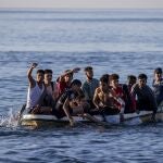 Los migrantes llegan a Ceuta, hoy