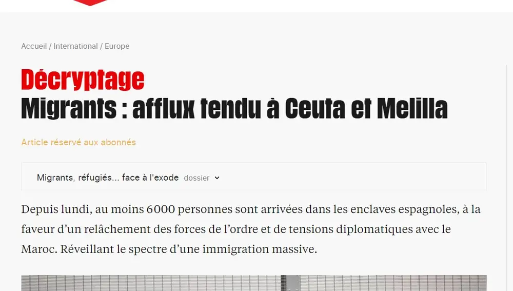 Artículo de Libération