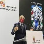 El consejero de Cultura y Turismo, Javier Ortega, participa en el acto de promoción de la XXV edición de la exposición de Las Edades del Hombre &quot;LUX&quot;.