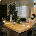 Juan Pérez S�nchez, Raúl de la Hoz, Angélica Merino Olmos y Miguel Ángel García Nieto