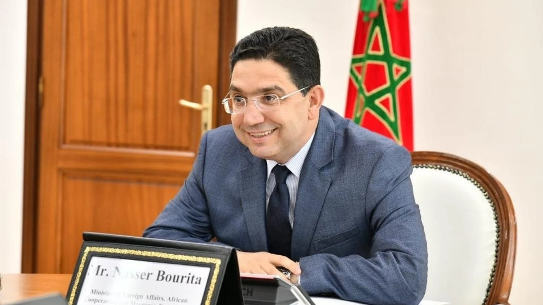 Nasser Bourita, ministro de Exteriores de Marruecos