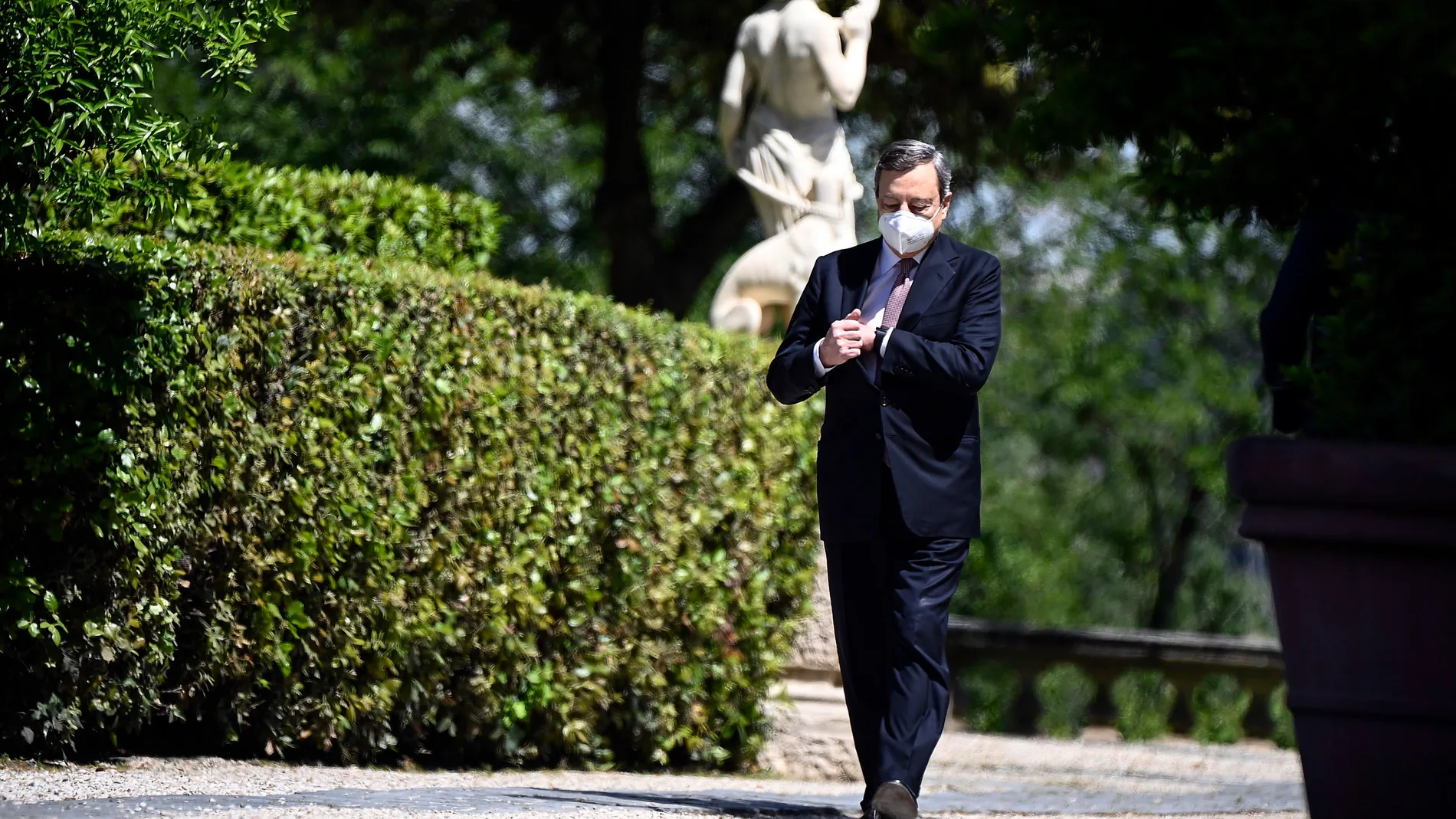 El "premier" italiano, Mario Draghi, ha reforzado la influencia europea de Italia en estos tres meses