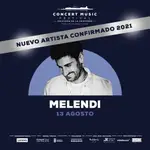 Melendi, nuevo artista confirmado en Concert Music Festival 2021